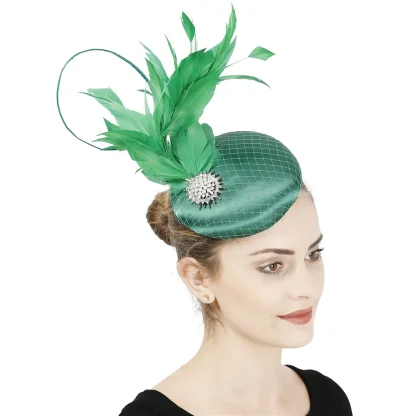 Shiny Headpiece with Luxurious Bead Design - Image 2