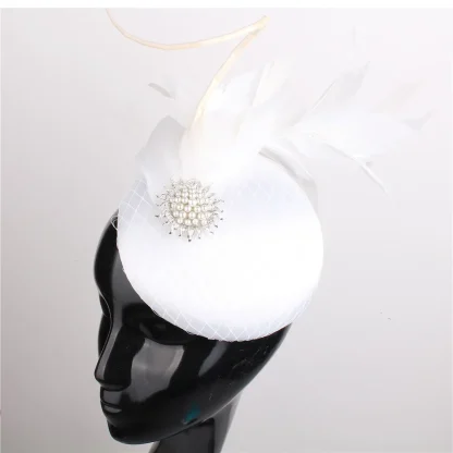 Shiny Headpiece with Luxurious Bead Design - Image 8