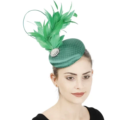 Shiny Headpiece with Luxurious Bead Design - Image 3