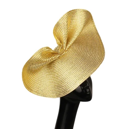 Modern Shiny Elegant Fascinator - Image 2