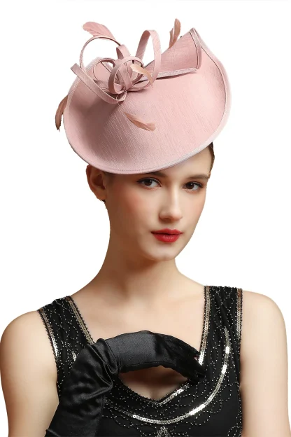 Polka Dot Pattern Cocktail Hat - Image 5