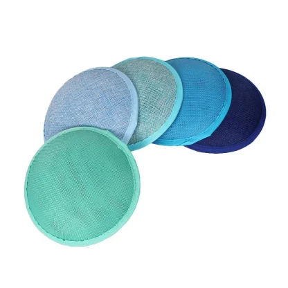 Minimal Plain Color Round Headpieces - Image 6