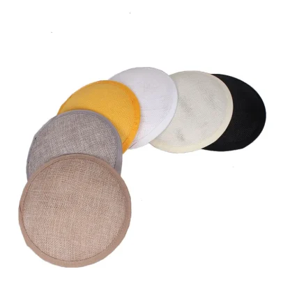 Minimal Plain Color Round Headpieces - Image 4