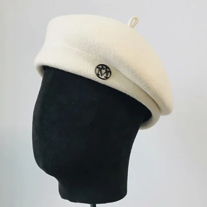 Beret Pillbox Cocktail Hat for Formal Events - Image 2