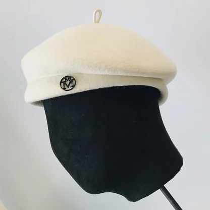 Beret Pillbox Cocktail Hat for Formal Events - Image 3