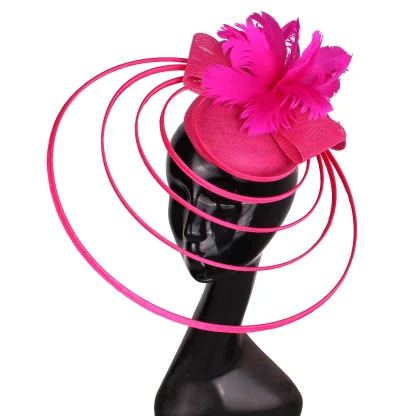 Decorative Layered Round Design Headpiece - Image 5