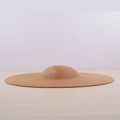 Large Simple Disc Headpiece with Round Design - Image 10