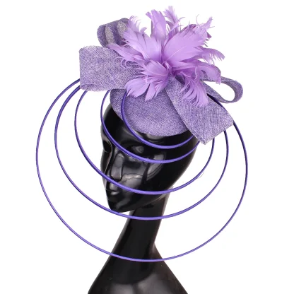 Decorative Layered Round Design Headpiece - Image 8