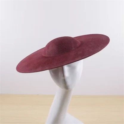 Large Simple Disc Headpiece with Round Design - Image 6