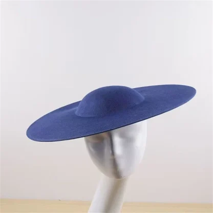 Large Simple Disc Headpiece with Round Design - Image 3