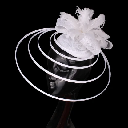 Decorative Layered Round Design Headpiece - Image 14