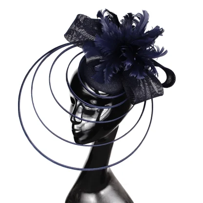 Decorative Layered Round Design Headpiece - Image 11