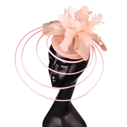 Decorative Layered Round Design Headpiece - Image 2