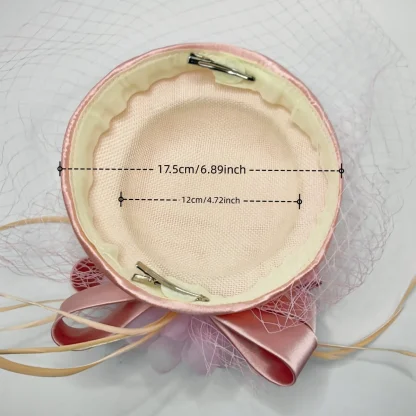 Retro Clip-on Fascinator with Elegant Design - Image 15