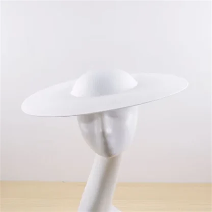 Large Simple Disc Headpiece with Round Design - Image 8