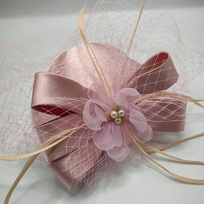 Retro Clip-on Fascinator with Elegant Design - Image 13
