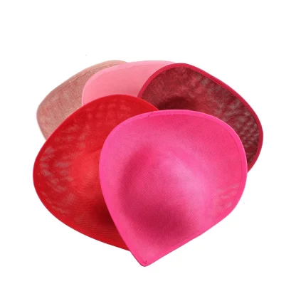 Large Disc Cocktail Hat with Solid Color - Image 4