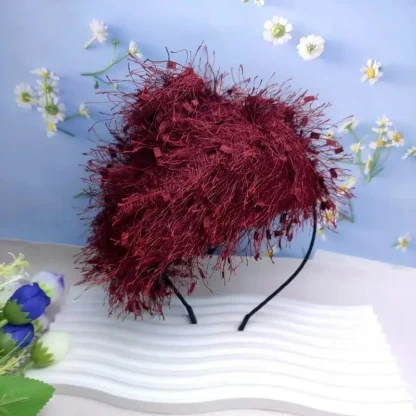 Headband Fascinator with Tassels Design - Image 3