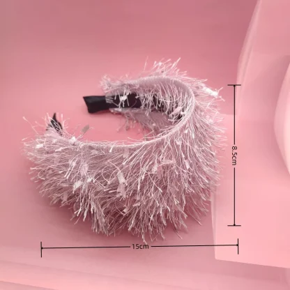 Headband Fascinator with Tassels Design - Image 15