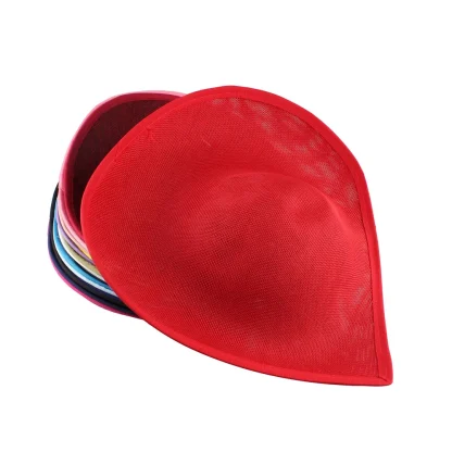 Large Disc Cocktail Hat with Solid Color - Image 10