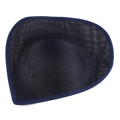 Large Disc Cocktail Hat with Solid Color - Image 11
