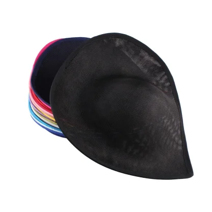 Large Disc Cocktail Hat with Solid Color - Image 7