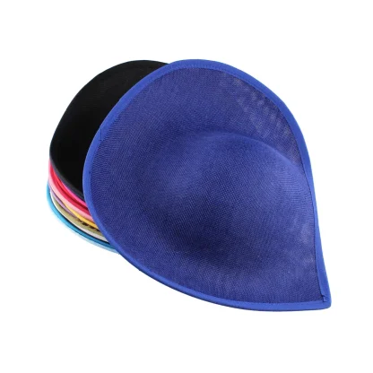 Large Disc Cocktail Hat with Solid Color - Image 9