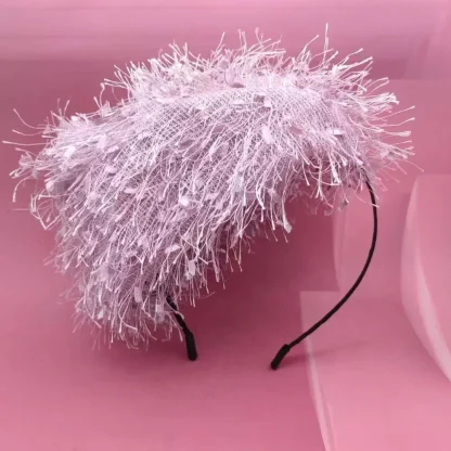 Headband Fascinator with Tassels Design - Image 11