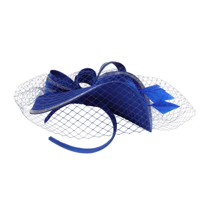 Luxury Cocktail Hat with Net Veil - Image 10