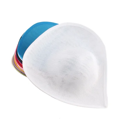 Large Disc Cocktail Hat with Solid Color - Image 12