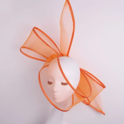 Exaggerated Bow Mesh Fascinators