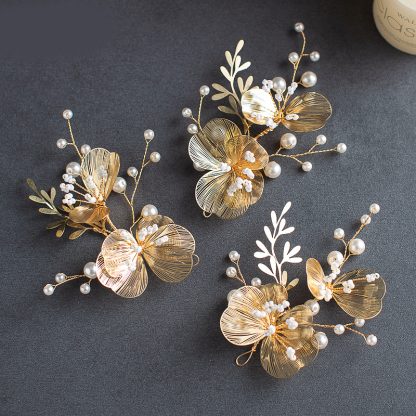 Stylish Floral Headpiece with Luxury Design - Image 8